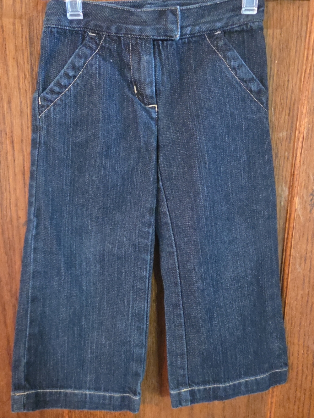 Janie and Jack Dark Indigo Wide-Leg Jeans NWOT